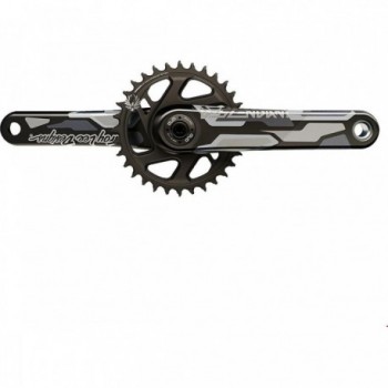 Truvativ Troy Lee Designs Eagle Boost 148 DUB 12s 165mm Carbon Crankset - 1