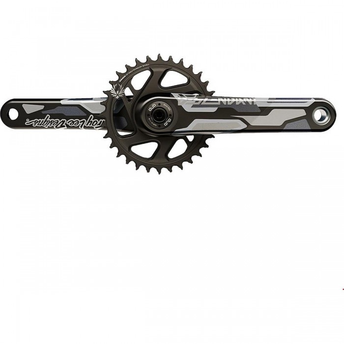 Truvativ Crank Discendente Troy Lee Designs Eagle Boost 148 DUB 12s 165mm - Pedivelle in Carbonio per MTB - 1 - Guarnitura - 071