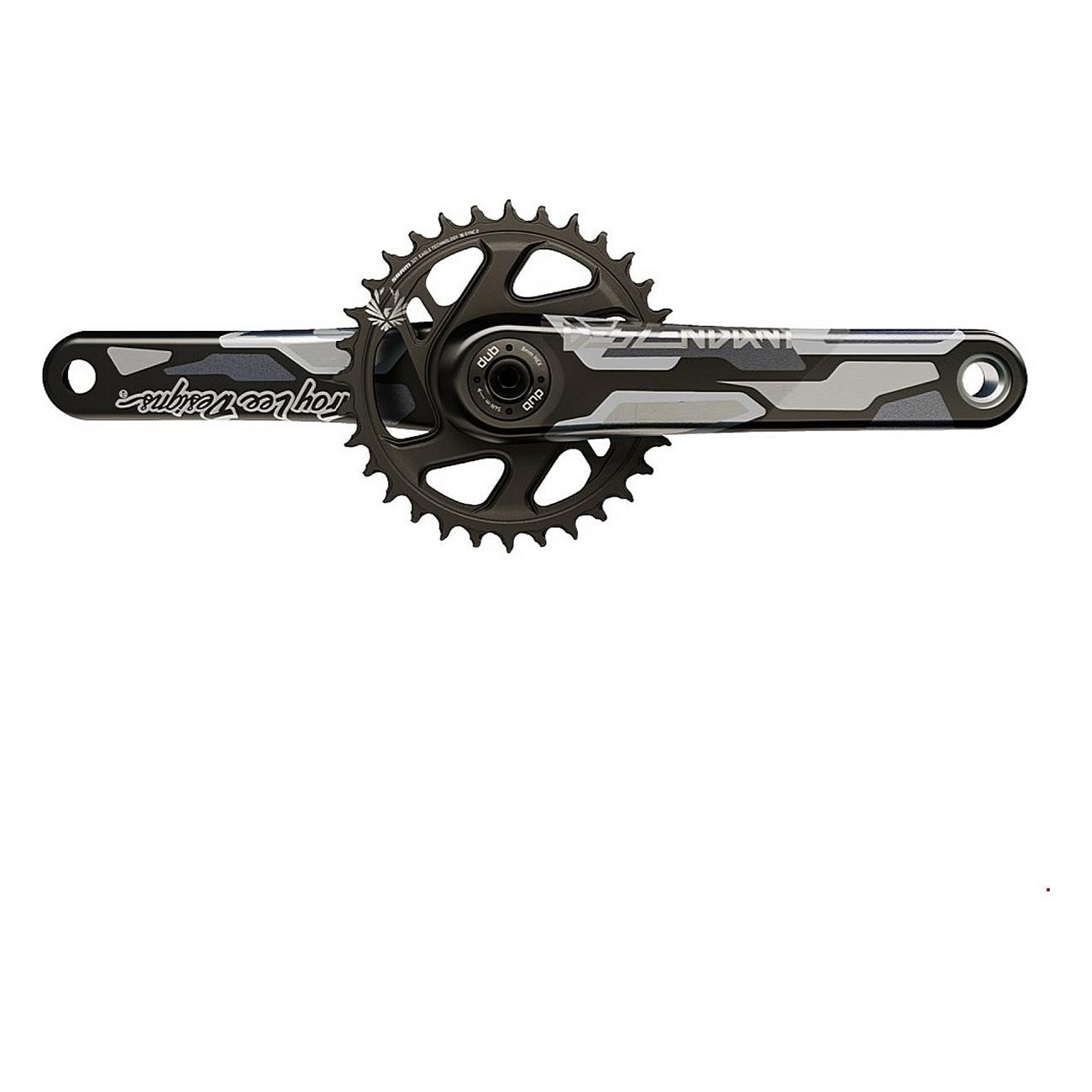 Truvativ Troy Lee Designs Eagle Boost 148 DUB 12s 165mm Carbon Crankset - 1