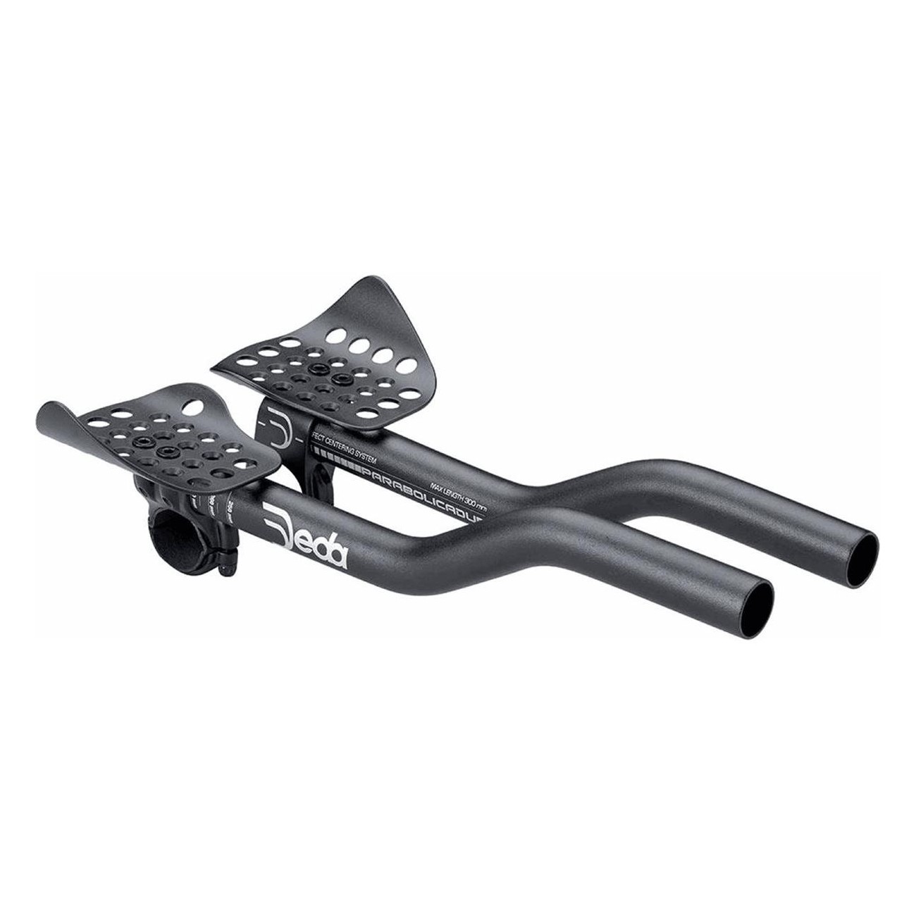 DEDA Aluminum 6061 Black Aero Extension Two 31.7x285mm 300g - 1