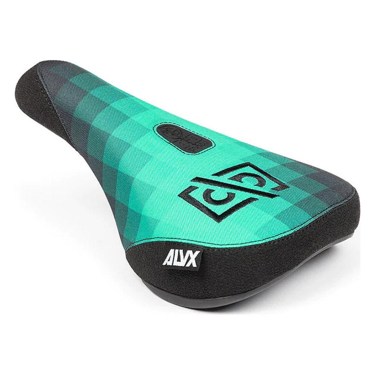 ALVX Pivotal Central Pixteal Seat - Aqua Green with Kevlar and Cordura - 1