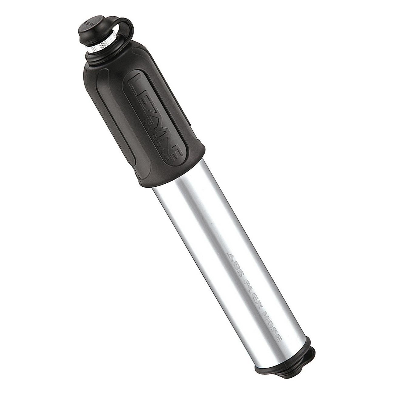 Lezyne CNC Drive HV Hand Pump Silver - Compact and Lightweight High Volume Pump - 2