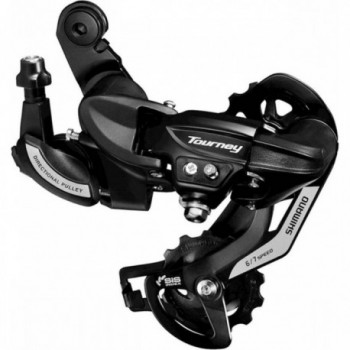 6/7 Speed Rear Derailleur RD-TY500-SGS Long 43D with Dual Servo-Assisted Pulleys - 1