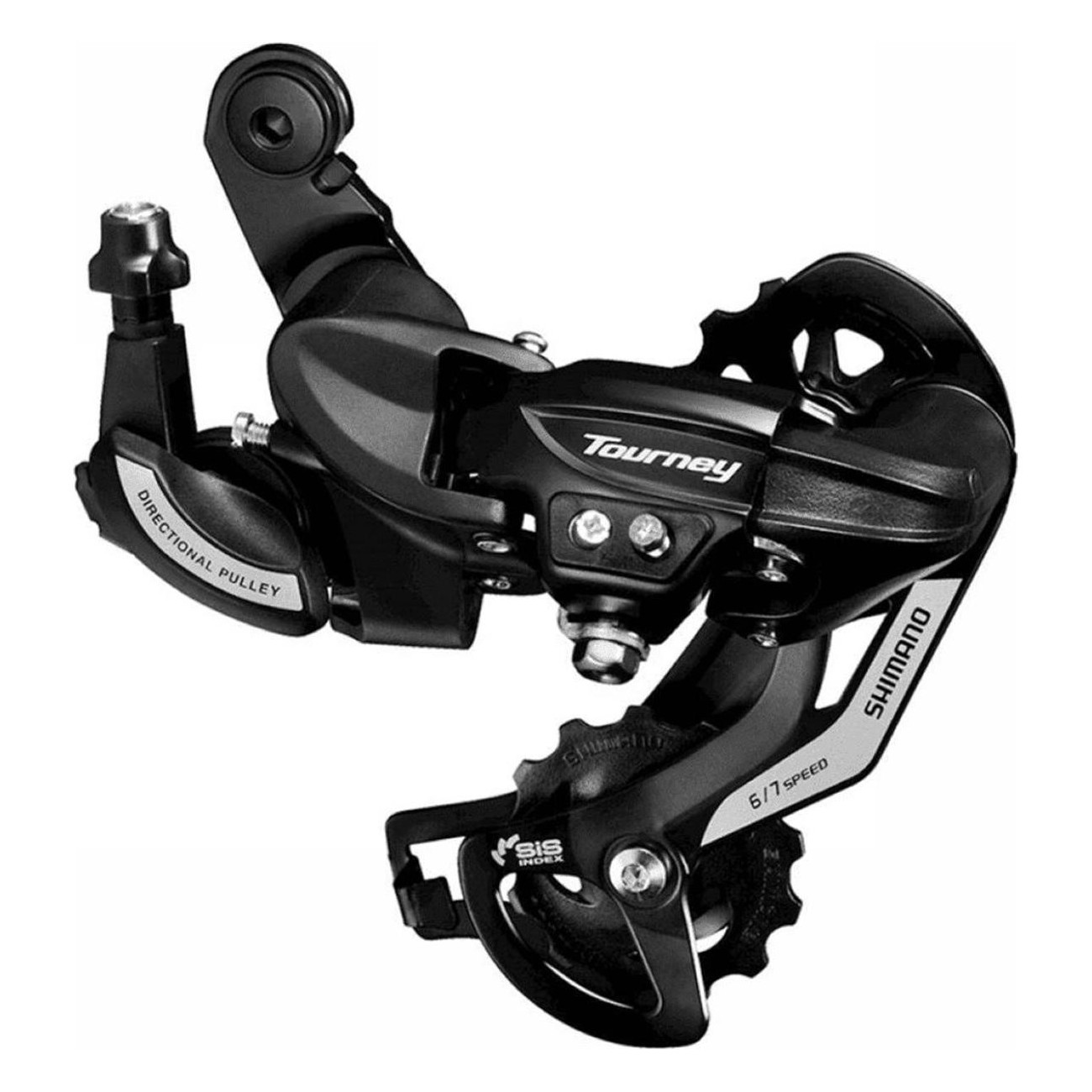 6/7 Speed Rear Derailleur RD-TY500-SGS Long 43D with Dual Servo-Assisted Pulleys - 1