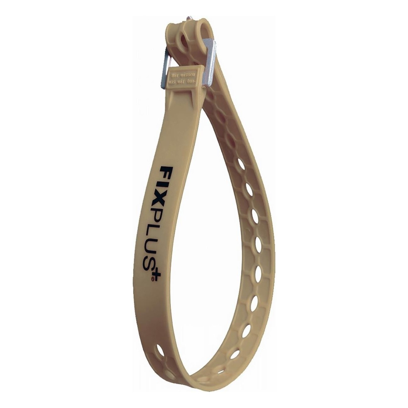 Sangle de Fixation Fixplus 66cm en TPU Marron Clair, Résistante UV 90kg - 1