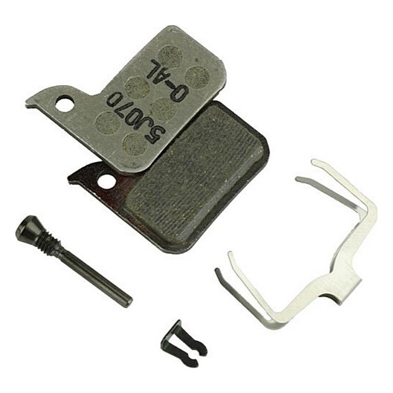 Organic Brake Pads for SRAM Red/Force/Rival/Level with Aluminum Support - 1