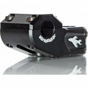 Volume Voyager Topload Handlebar Clamp CNC 6061 Black 50mm - Lightweight - 1