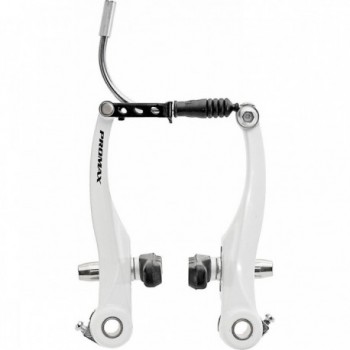 Promax V-Brake Body in White Aluminum 110 mm - EN 14766 Certified - 1