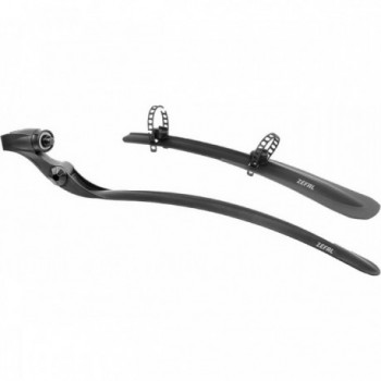 28' Road Bike Fenders - Quick Mount Ø25-35mm, Front and Rear with Reflector - 1