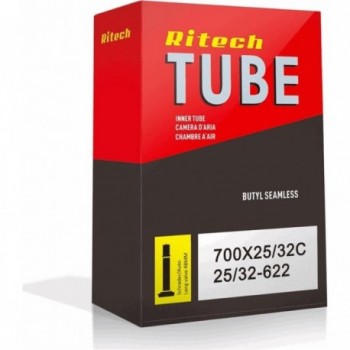 Ritech 28' Inner Tube 700x25/32 with 48mm Auto Valve for Bicycles - 1