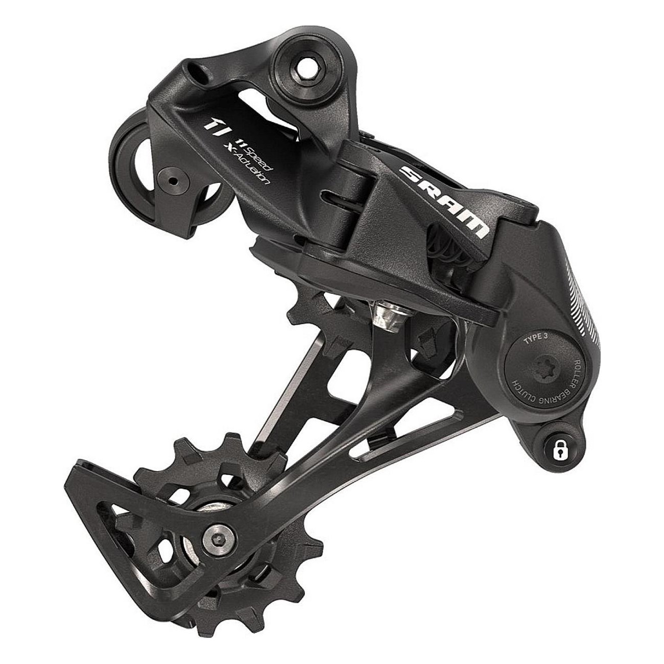 Dérailleur Arrière SRAM NX 1x11 Vitesse, Cage Longue, Noir, 42T, X-HORIZON - 1