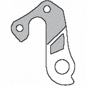 GH-162 Aluminum Derailleur Hanger - Durable and Lightweight for Bicycle - 1