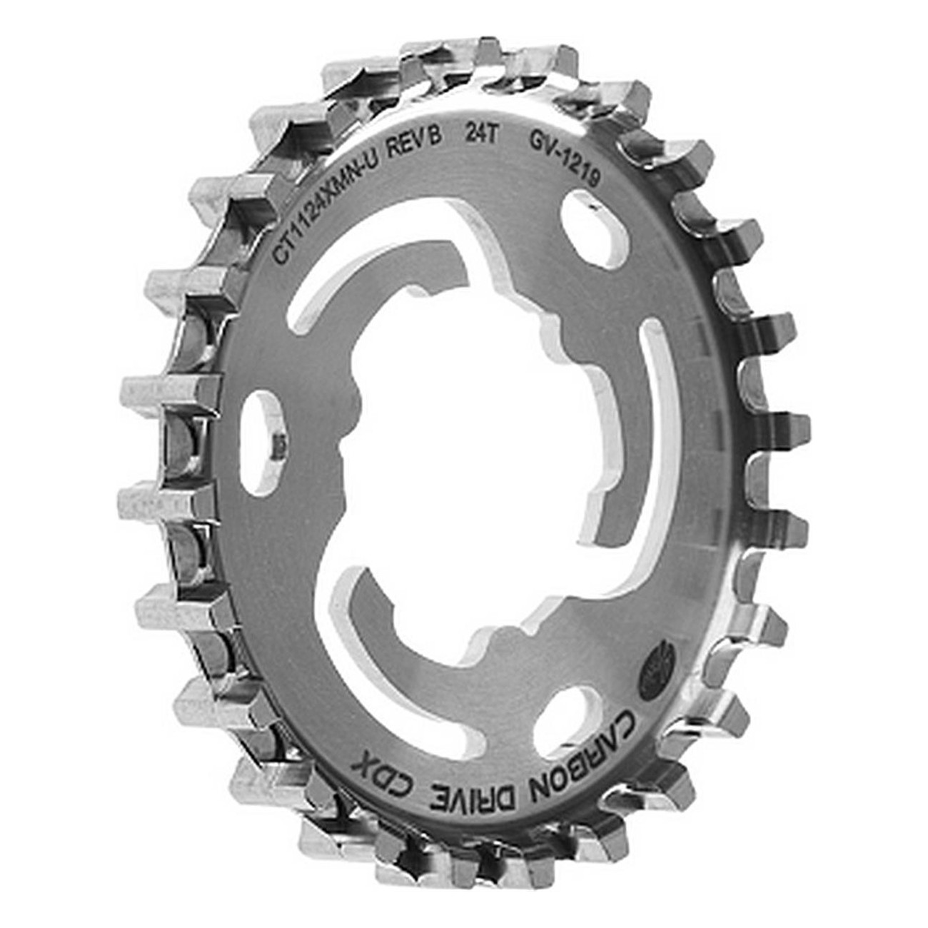 Hinterradritzel für CDX-Riemen - 24 Zähne, Kettenlinie 45,5 mm - 1