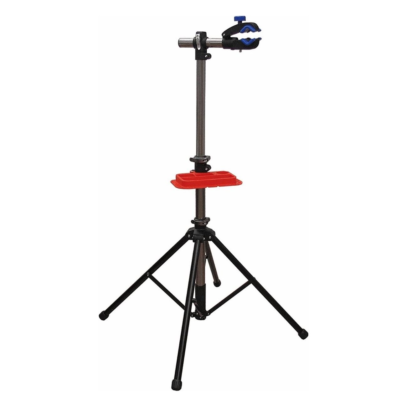 MVTEK Black Steel Work Stand 170x85x85mm, 33kg Capacity, Adjustable & Foldable - 1