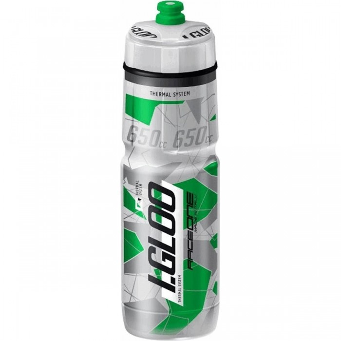 IGLOO 2.0 650ml Thermal Bottle Green by RaceOne - Modern and Functional Design - 1