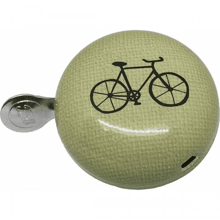 Timbre B-Urban B-Bell Verde de Acero 60mm para Bicicleta Adultos - 1