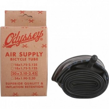 Odyssey Air Supply Schlauch 20 x 1.9-2.45 Schwarz für BMX - 1