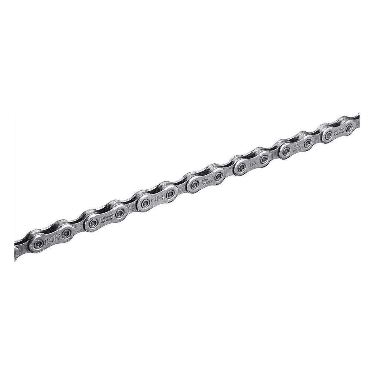 Shimano Dura-Ace/XTR M910 12V 126 Links Silver Chain for Road and MTB - 1