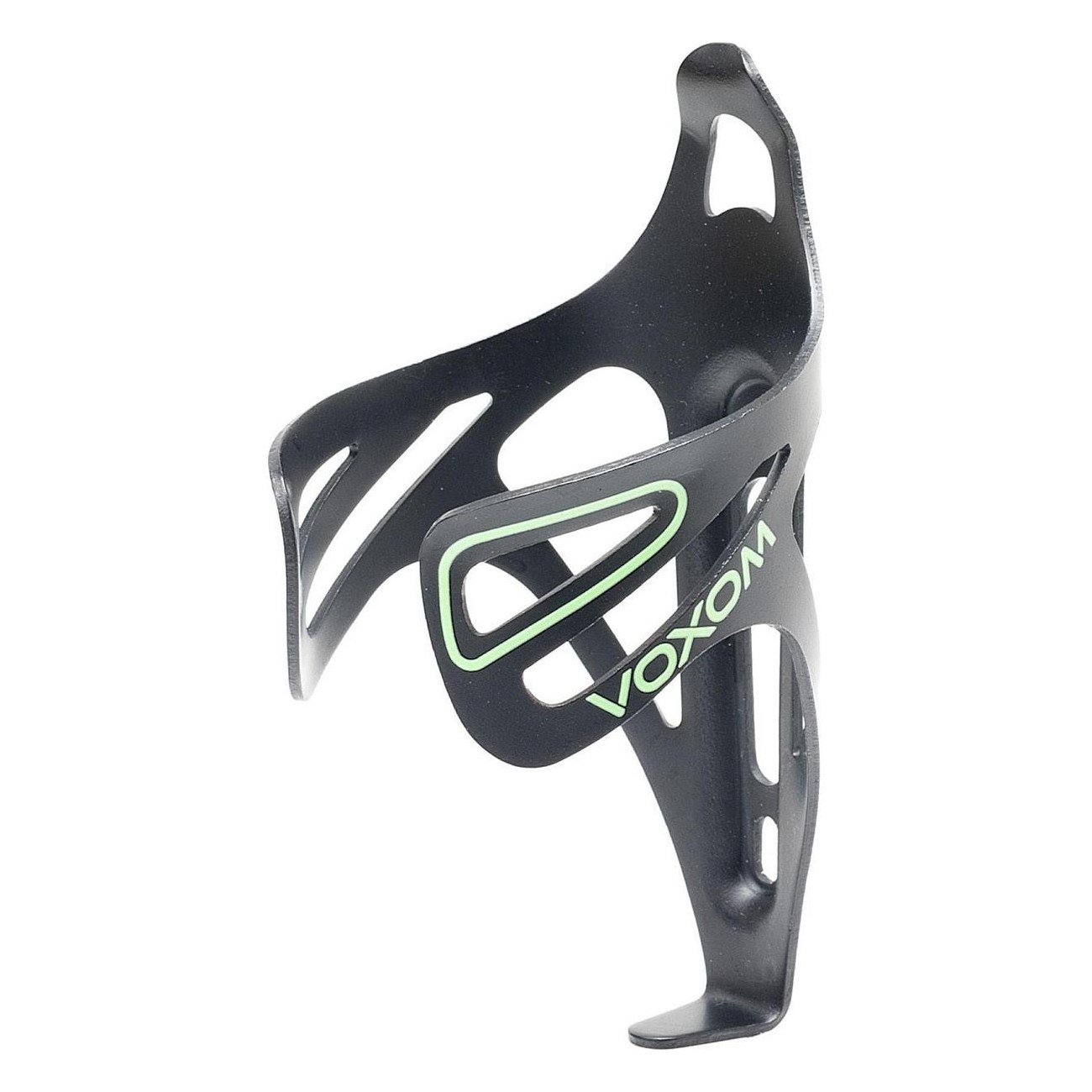 Voxom FH2 Black Anodized Aluminum Bottle Cage - Lightweight and Durable - 1