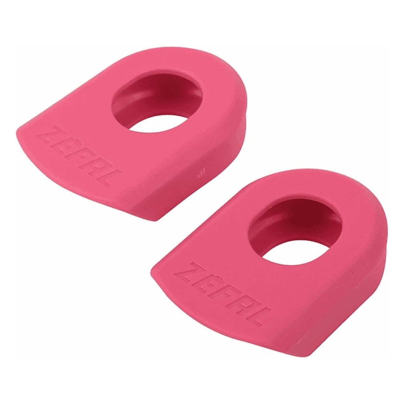 Crank Armor Pink Crankset Protectors in Thermoplastic for Sram and Shimano - 1