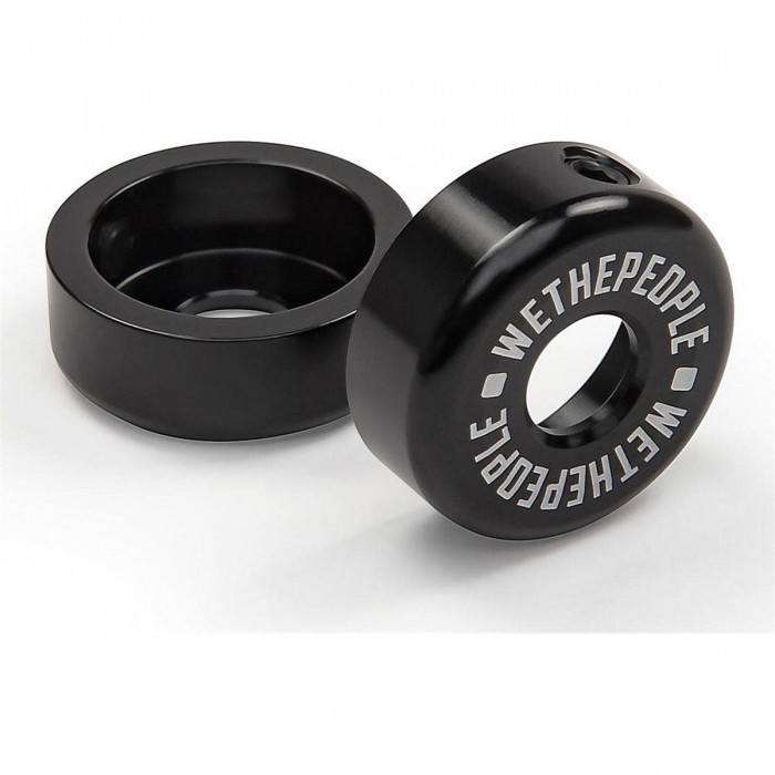 WTP Barcaps Drops in 6061 T6 Alloy Black - Lightweight and Durable - 1