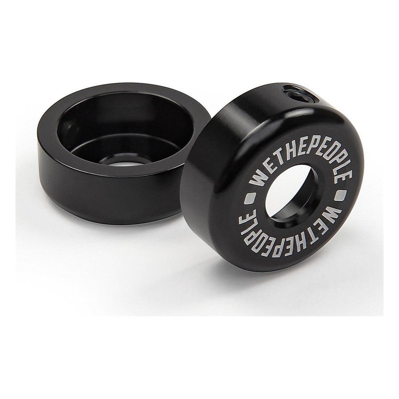 WTP Barcaps Drops in 6061 T6 Alloy Black - Lightweight and Durable - 1