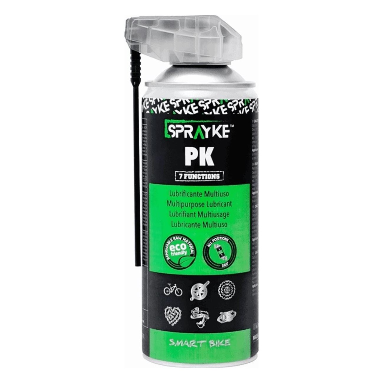 Sprayke PK Smart Mehrzweckschmiermittel 400ml - Biologisch abbaubar und nachhaltig - 1