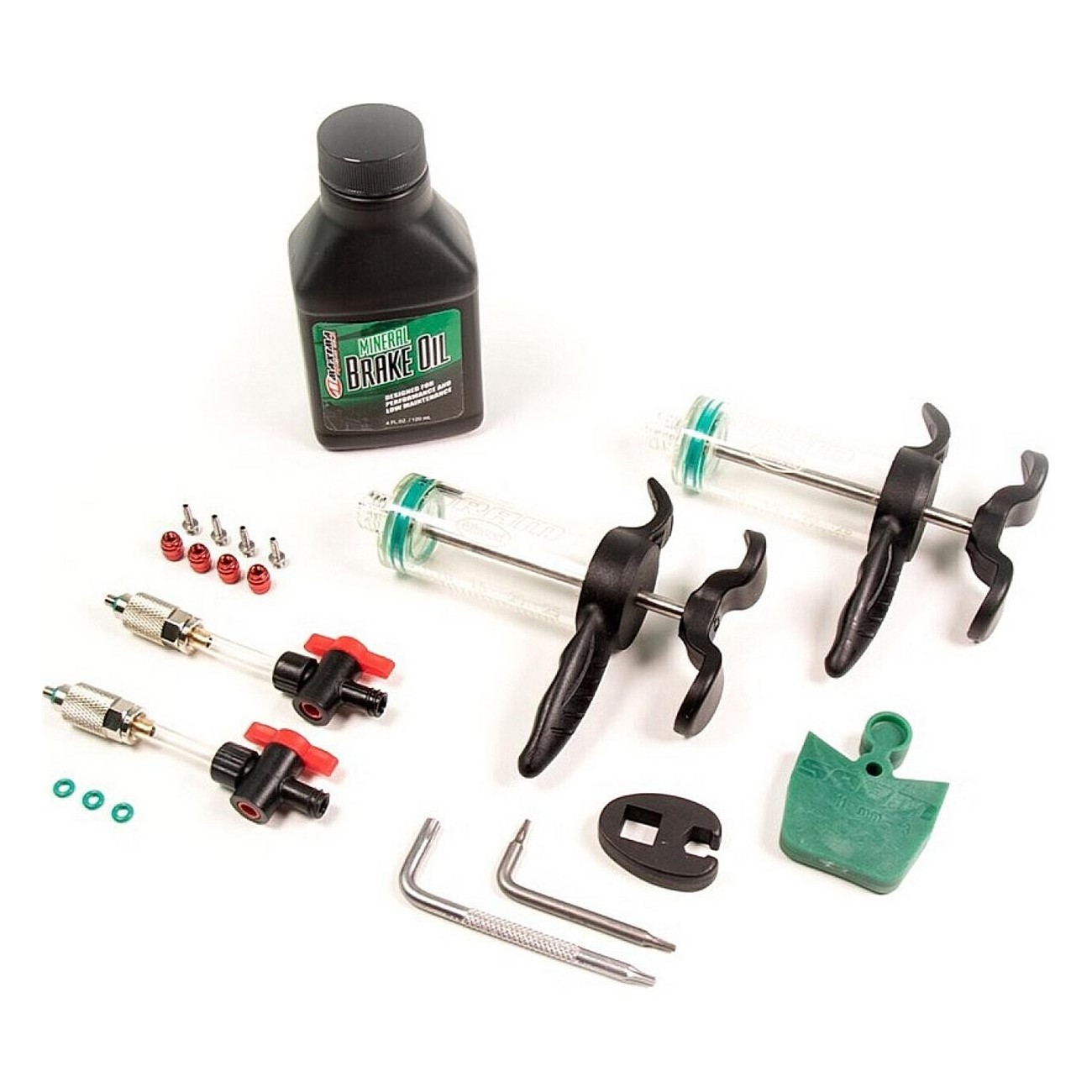 Professional SRAM Bleed Kit with Maxima DB8 Mineral Oil for Brakes - 1