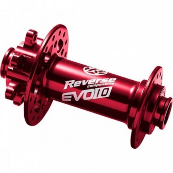 Moyeu Reverse Nabe Evo-10 Boost Disc VR 32H 110/15mm Rouge - Léger et Robuste - 1