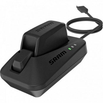 Cargador y cable USB SRAM eTap Negro con enchufe USA - 1