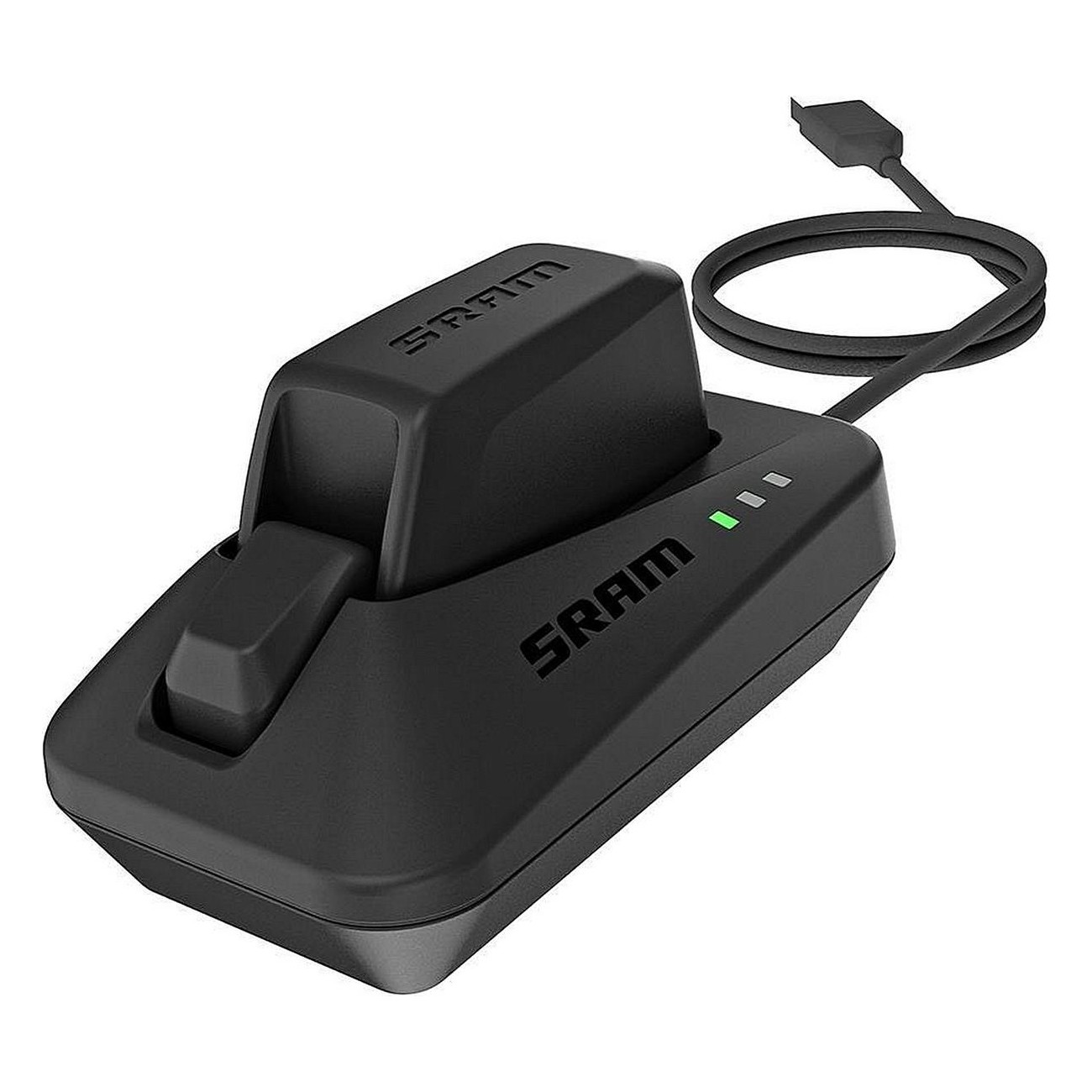 Chargeur et câble USB SRAM eTap Noir avec prise USA - 1