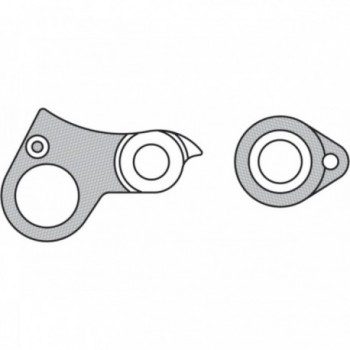 GH-176 Aluminum Derailleur Hanger - Durable and Lightweight - 1