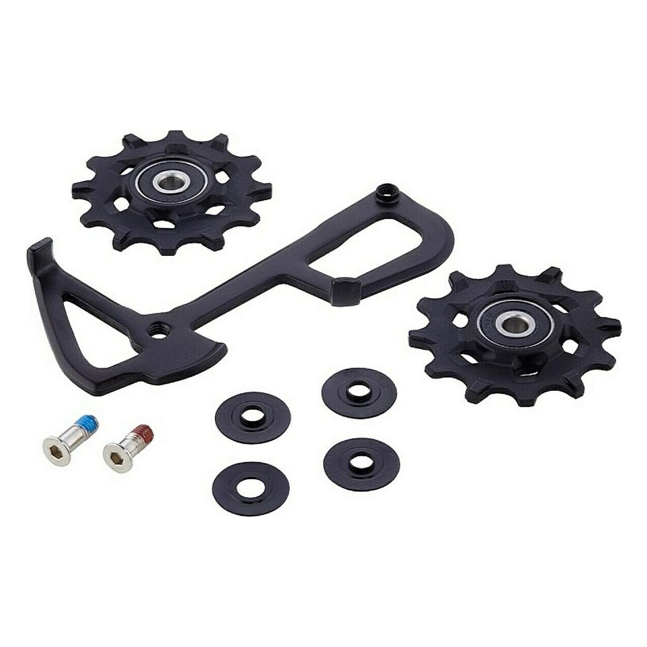 Rear Derailleur Pulley Kit and GX 1x11/Force1/Rival1 Type 2.1 Medium Cage - 1