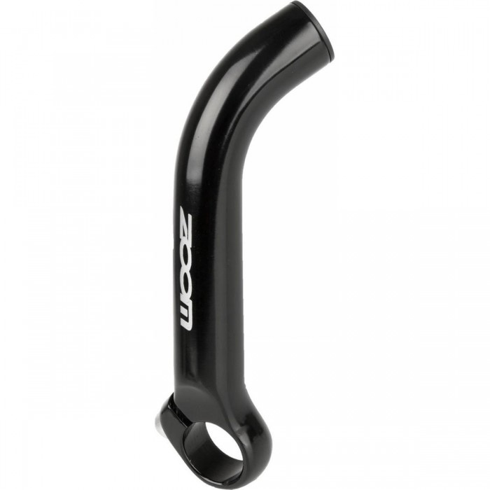 ZOOM Black Aluminum Extra Grip for 22.2 mm Handlebar with External Clamp - 1