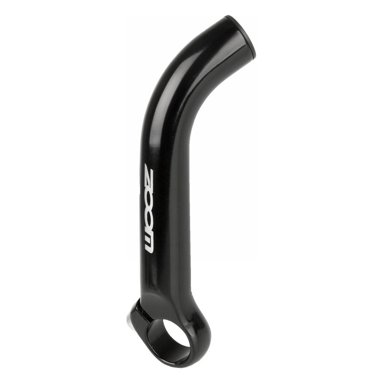 ZOOM Black Aluminum Extra Grip for 22.2 mm Handlebar with External Clamp - 1