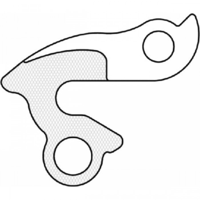 GH-145 Aluminum Derailleur Hanger - Durable and Lightweight - 1