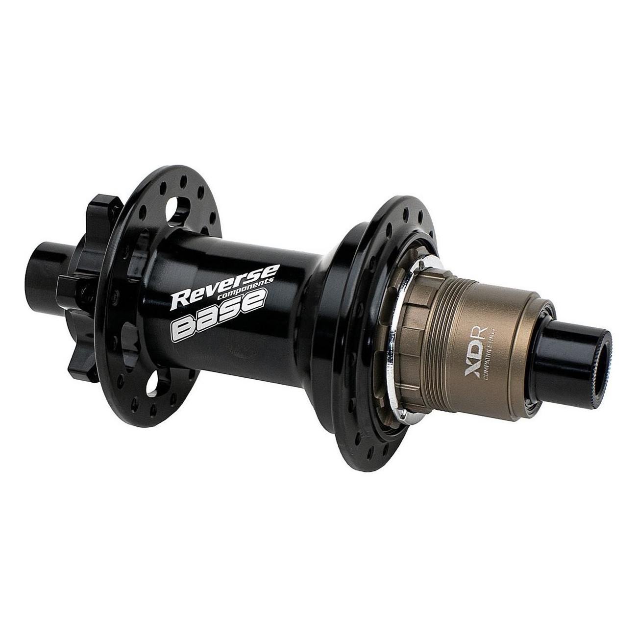 Reverse Boost Disc Hub 32H 148/12mm with SRAM XD Freehub for MTB and Gravel (Black) - 1