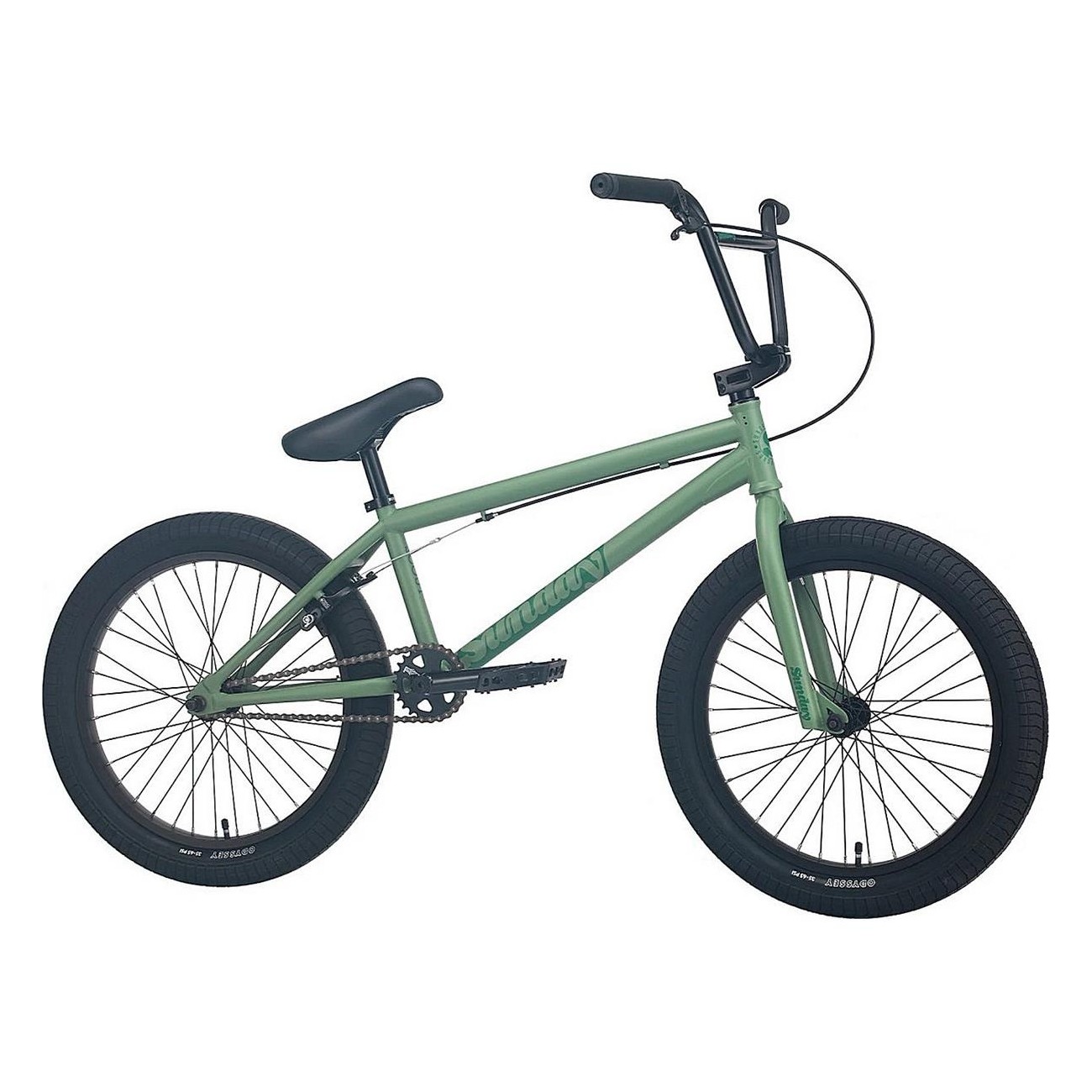 Sunday Scout 20 75' Matte Sage Green Bicycle - Excellent Performance & Unique Design - 1