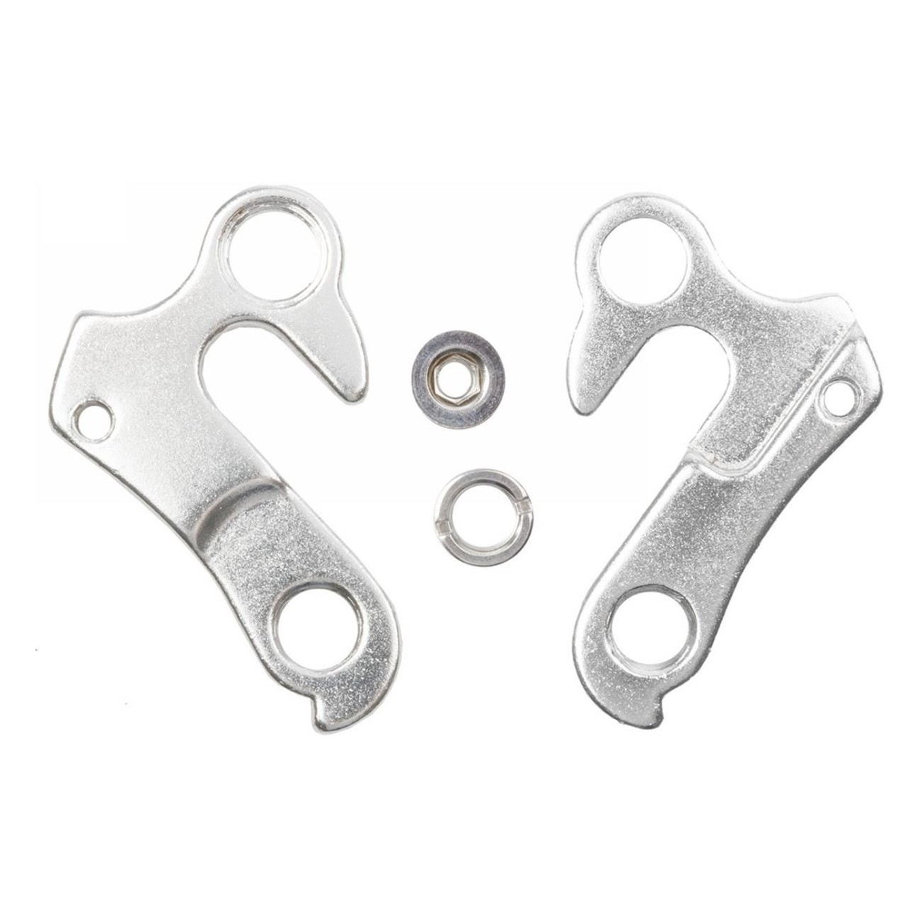 S9 Rear Derailleur Hanger in Silver Aluminum for Giant, Kona, Bianchi, Colnago - 1