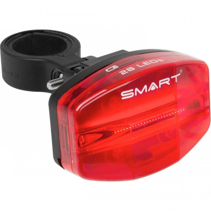 Smart Light Bar 28 Battery Rear Light, 20 Lumen, Black, StVZO Approved - 1