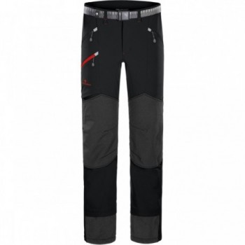 Pantalones Elgon Unisex Negros S Trekking Alpinismo Secado Rápido - 1