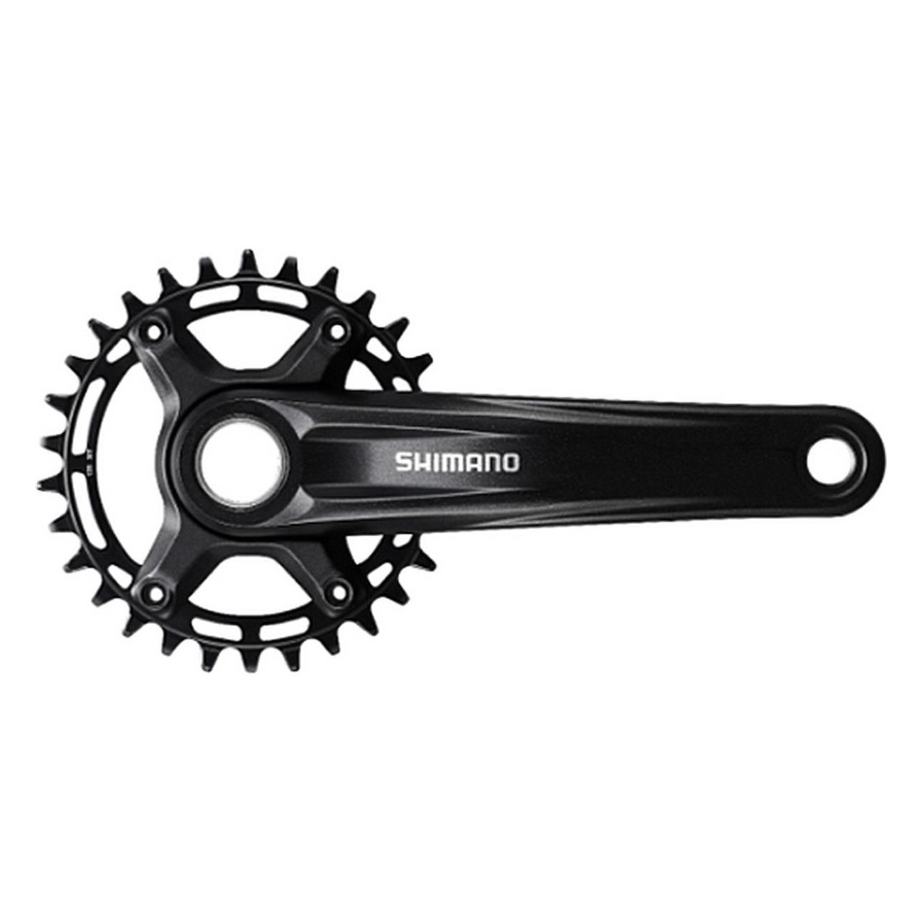 MTB Crankset FC-MT510-1 12v 30D 170mm Black with Dynamic Chain Engagement+ - 1