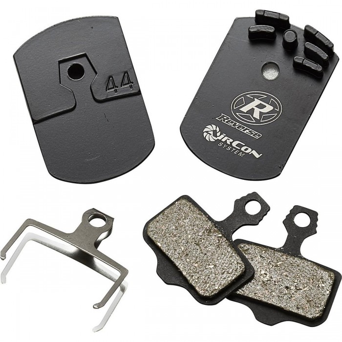 Reverse AirCon Brake Pads for Avid Elixir with Reusable Cooling Fins - 1