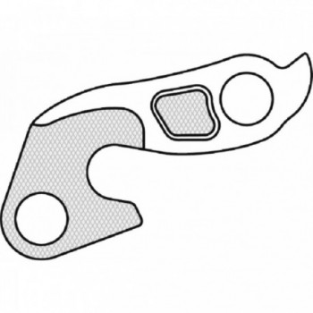 Aluminum GH-089 Derailleur Hanger - Durable and Lightweight for Bicycle - 1