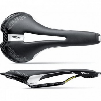 Flite Tekno Superflow Saddle Black 145x275mm - Lightweight 132g, Comfort - 1