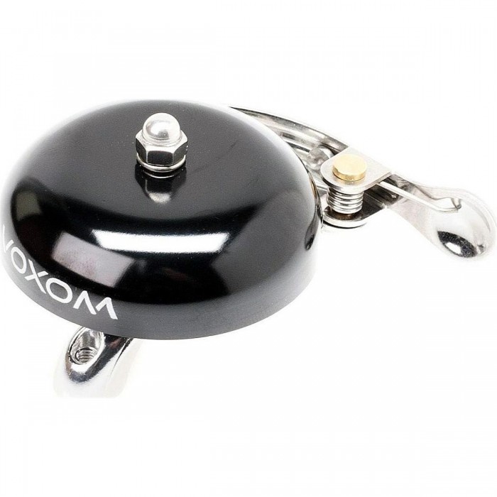 Voxom KL4 Matte Black Bicycle Bell - Classic Design and Powerful Sound - 1