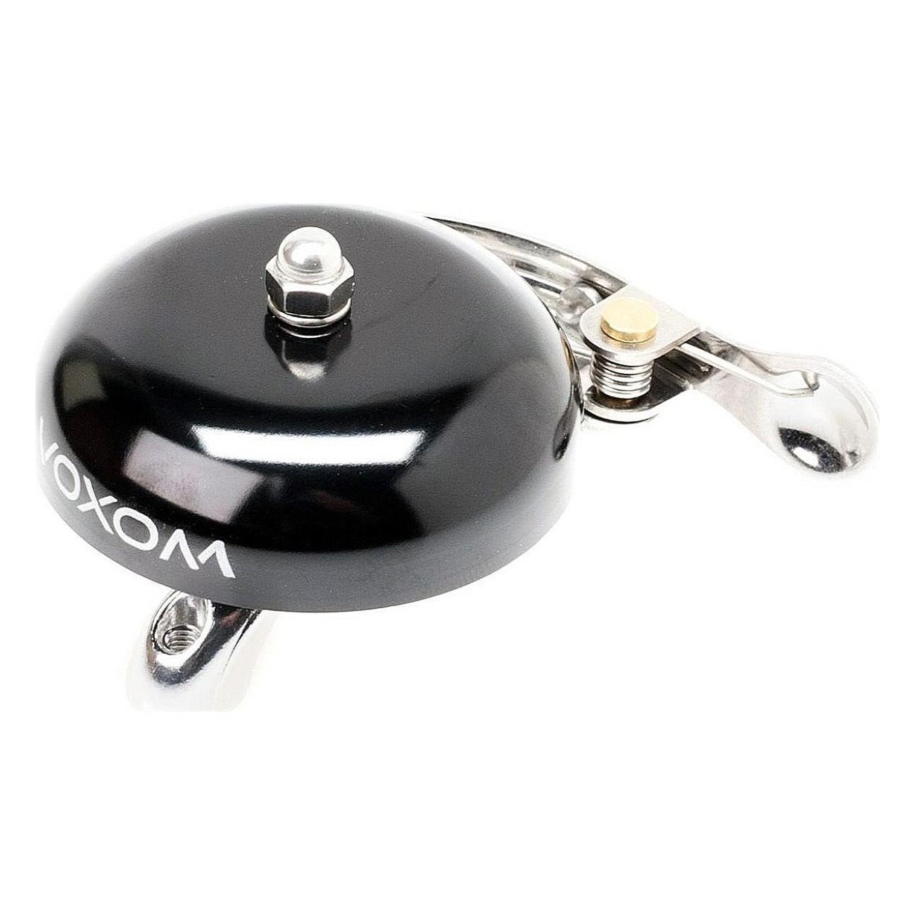 Voxom KL4 Matte Black Bicycle Bell - Classic Design and Powerful Sound - 1