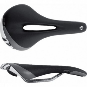 Sella Velo Senso Performance Unisex Nero - Comfort e Prestazioni, 282,5x149 mm, 260g - 1 - Selle - 