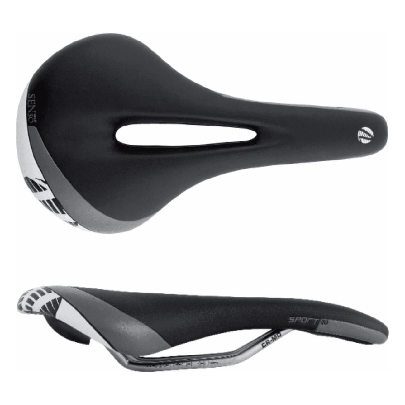 Sella Velo Senso Performance Unisex Nero - Comfort e Prestazioni, 282,5x149 mm, 260g - 1 - Selle - 