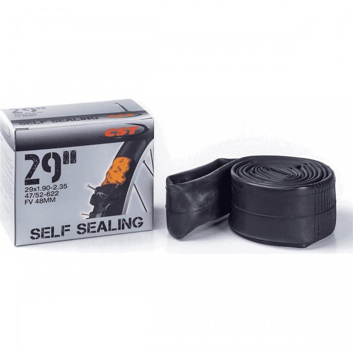 CST Self-Sealing Anti-Puncture Inner Tube 29x1.90/2.35 with 48mm Presta Valve - 1